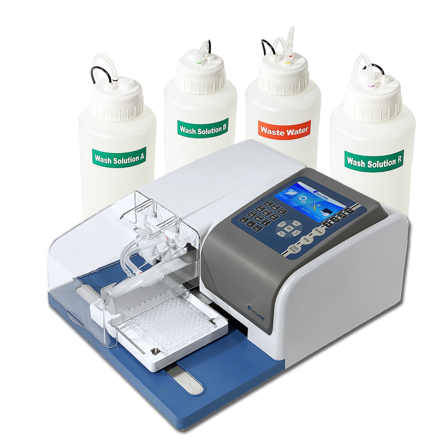 SmartWasher™ 96 Microplate Washer for 96 Well Plates, manifolds not included, 230V
