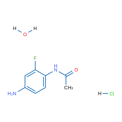 N-(4-Amino-2-fluorophenyl)acetamide hydrochloride hydrate 5g
