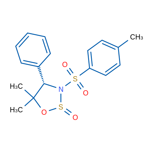 (4S)-5,5-Dimethyl-4-phenyl-3-tosyl-1,2,3-oxathiazolidine 2-oxide 1g