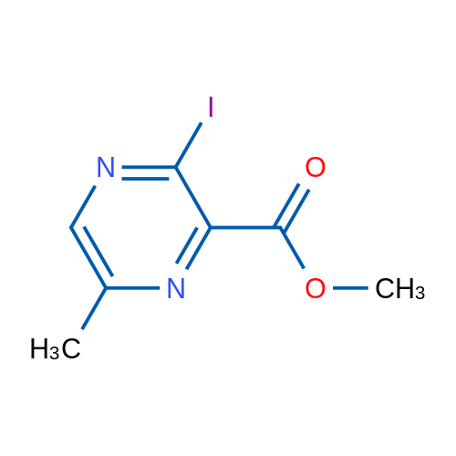 Methyl 3-iodo-6-methylpyrazine-2-carboxylate 1g