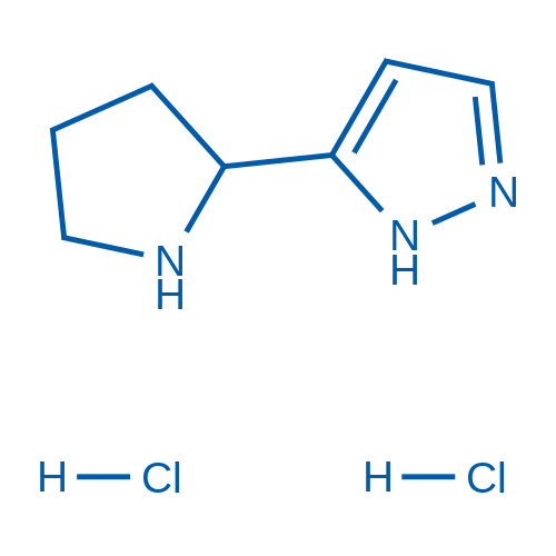 5-(Pyrrolidin-2-yl)-1H-pyrazole dihydrochloride 1g