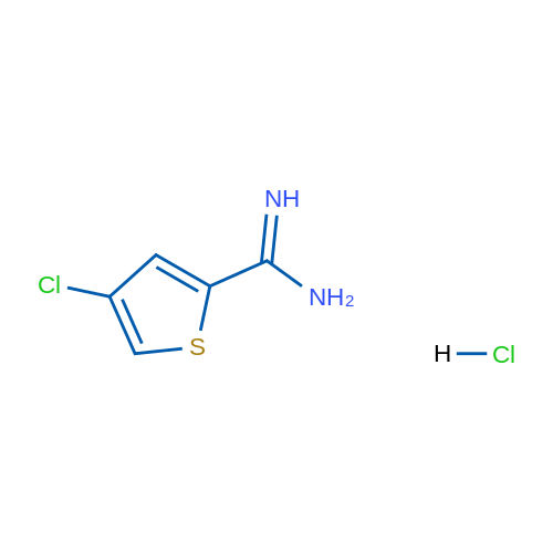 4-Chlorothiophene-2-carboximidamide hydrochloride 1g