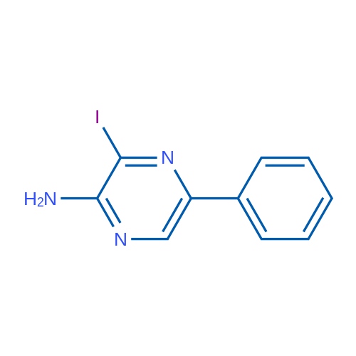 3-Iodo-5-phenylpyrazin-2-amine 1g