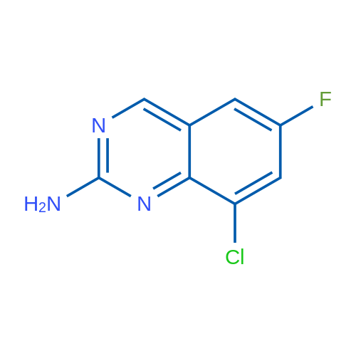 8-Chloro-6-fluoroquinazolin-2-amine 1g