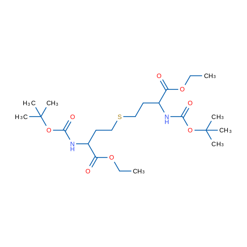 Diethyl 4,4'-thiobis(2-((tert-butoxycarbonyl)amino)butanoate) 1g