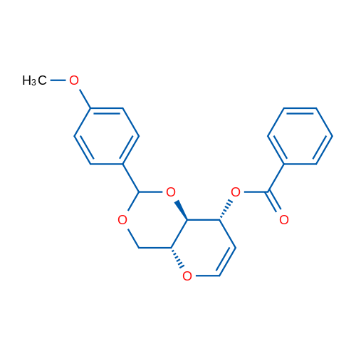 (4AR,8R,8aS)-2-(4-methoxyphenyl)-4,4a,8,8a-tetrahydropyrano[3,2-d][1,3]dioxin-8-yl benzoate 1g