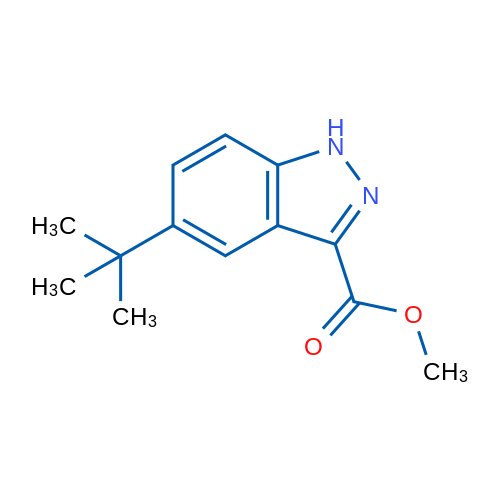 Methyl 5-(tert-butyl)-1H-indazole-3-carboxylate 1g