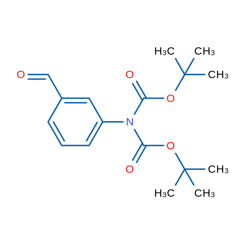 Di-tert-butyl (3-formylphenyl)imidodicarbonate 1g
