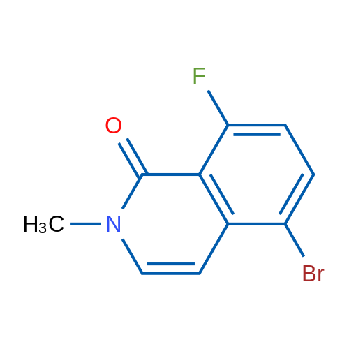5-Bromo-8-fluoro-2-methylisoquinolin-1(2H)-one 1g