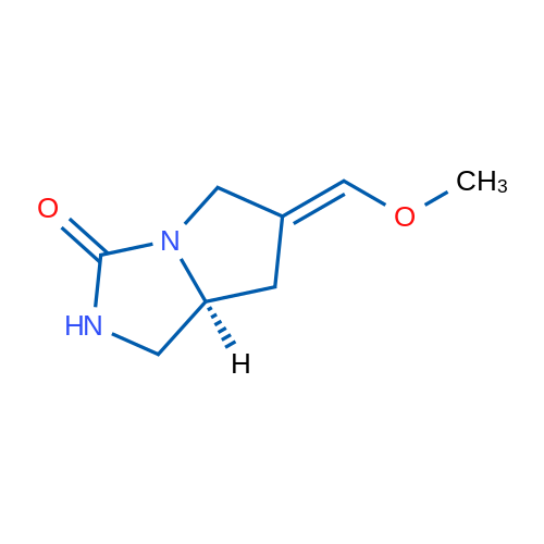(S)-6-(Methoxymethylene)tetrahydro-1H-pyrrolo[1,2-c]imidazol-3(2H)-one 1g