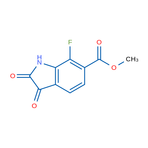 Methyl 7-fluoro-2,3-dioxoindoline-6-carboxylate 1g