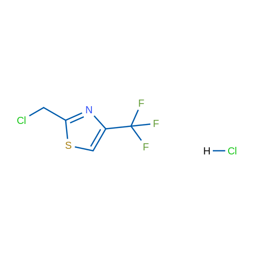 2-(Chloromethyl)-4-(trifluoromethyl)thiazole hydrochloride 1g