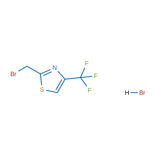 2-(Bromomethyl)-4-(trifluoromethyl)thiazole hydrobromide 1g
