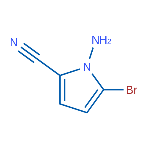 1-Amino-5-bromo-1H-pyrrole-2-carbonitrile 1g