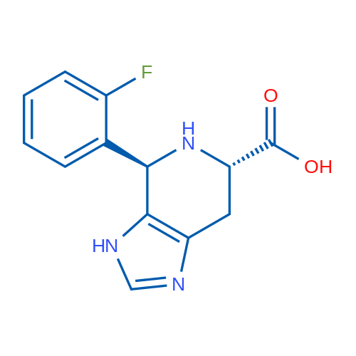 (4R,6S)-4-(2-Fluorophenyl)-4,5,6,7-tetrahydro-3H-imidazo[4,5-c]pyridine-6-carboxylic acid 1g
