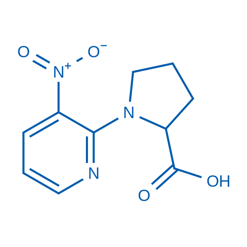 1-(3-Nitropyridin-2-yl)pyrrolidine-2-carboxylic acid 1g