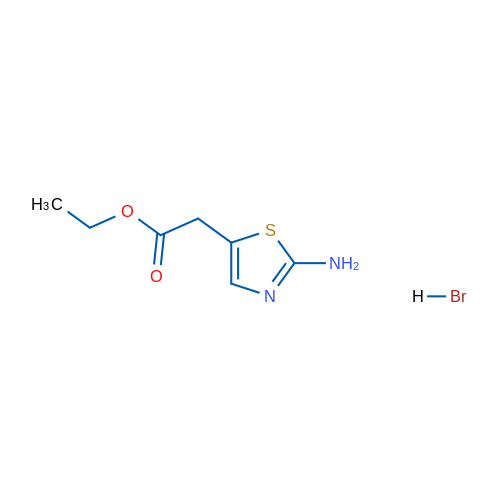Ethyl 2-(2-aminothiazol-5-yl)acetate hydrobromide 1g