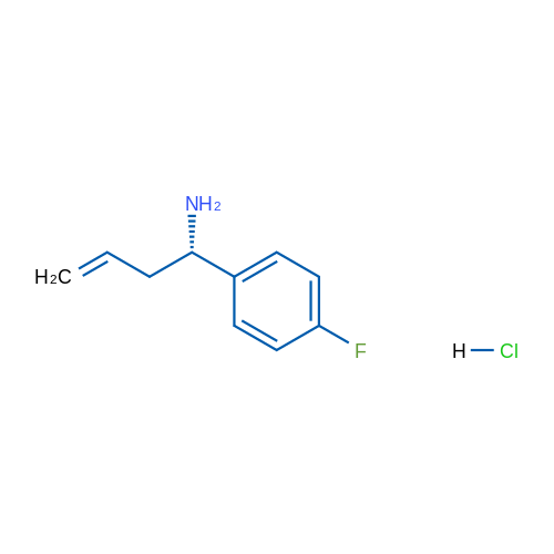 (S)-1-(4-Fluorophenyl)but-3-en-1-amine hydrochloride 1g