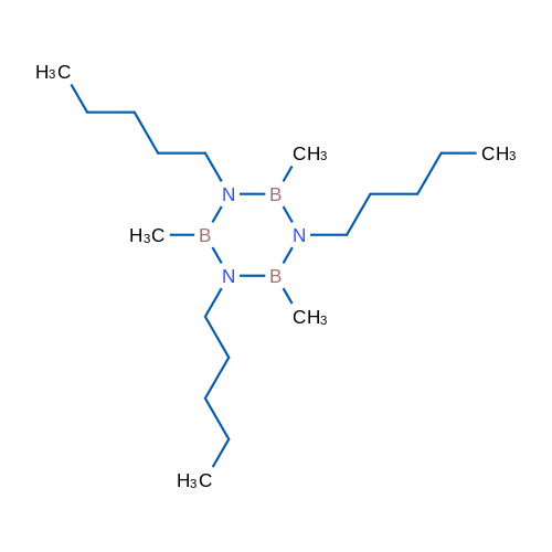 2,4,6-Trimethyl-1,3,5-tripentyl-1,3,5,2,4,6-triazatriborinane 1g