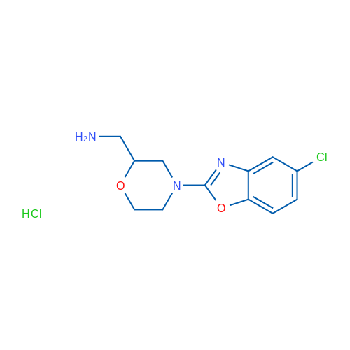 [4-(5-Chloro-1,3-benzoxazol-2-yl)morpholin-2-yl]methylamine hydrochloride 1g