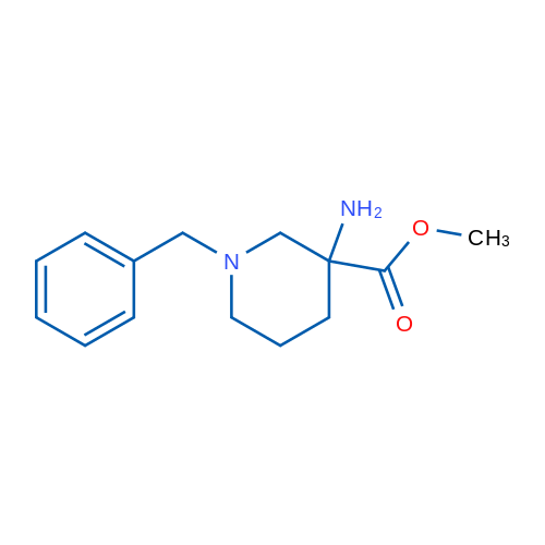 Methyl 3-amino-1-benzylpiperidine-3-carboxylate 1g
