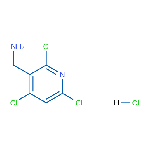 (2,4,6-Trichloropyridin-3-yl)methanamine hydrochloride 1g