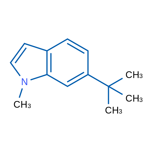 6-(tert-Butyl)-1-methyl-1H-indole 1g