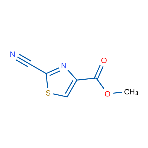 Methyl 2-cyanothiazole-4-carboxylate 1g