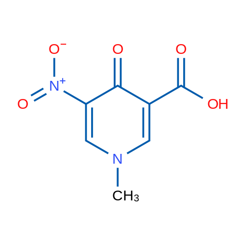 1-Methyl-5-nitro-4-oxo-1,4-dihydropyridine-3-carboxylic acid 1g