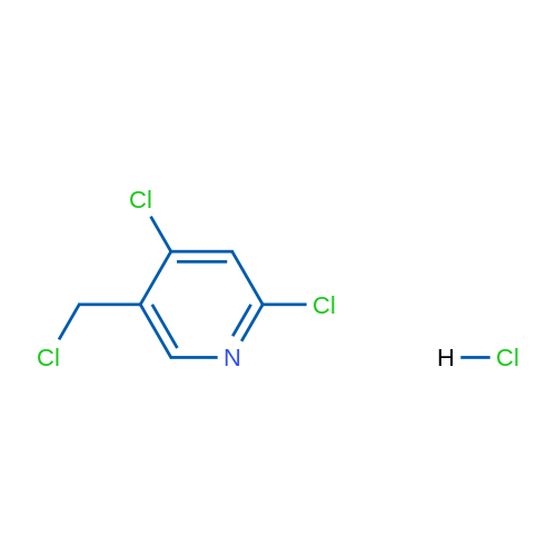 2,4-Dichloro-5-(chloromethyl)pyridine hydrochloride 1g