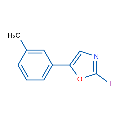 2-Iodo-5-(m-tolyl)oxazole 1g