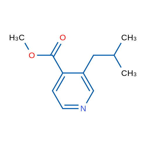 Methyl 3-isobutylisonicotinate 1g