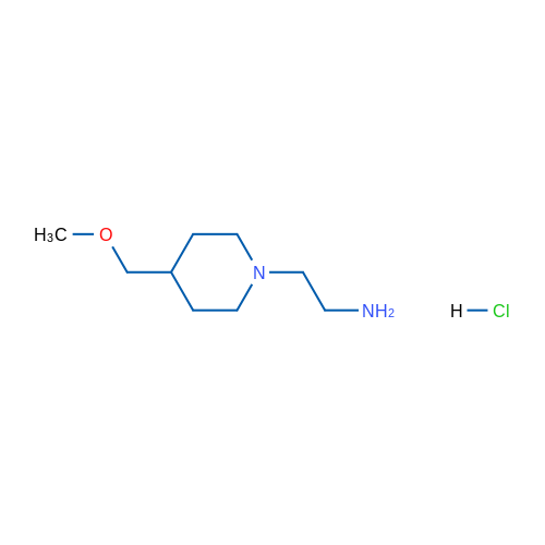 2-(4-(Methoxymethyl)piperidin-1-yl)ethanamine hydrochloride 1g