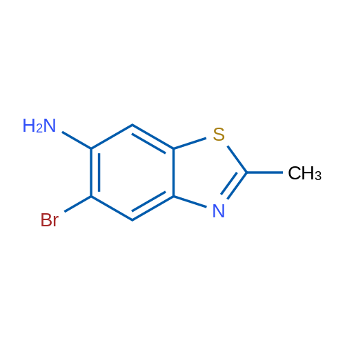 5-Bromo-2-methylbenzo[d]thiazol-6-amine 1g