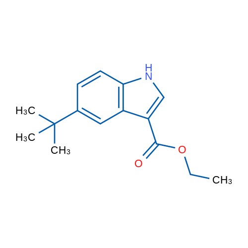 Ethyl 5-(tert-butyl)-1H-indole-3-carboxylate 1g