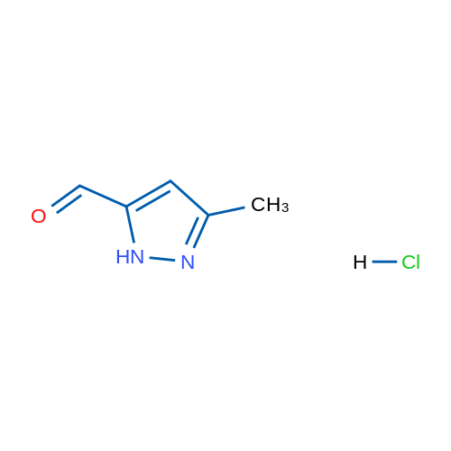 3-Methyl-1H-pyrazole-5-carbaldehyde hydrochloride 1g