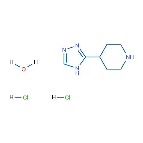 4-(4H-1,2,4-Triazol-3-yl)piperidine dihydrochloride hydrate 5g