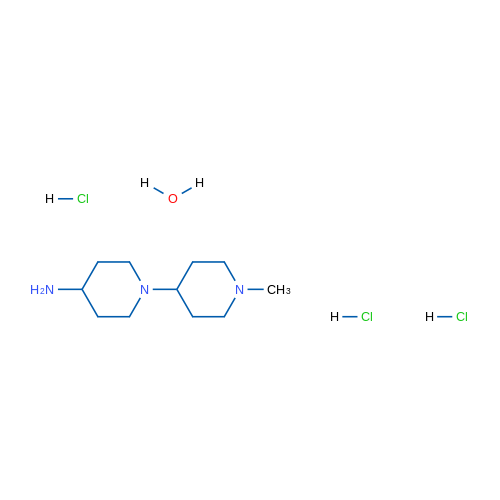 1'-Methyl-[1,4'-bipiperidin]-4-amine trihydrochloride hydrate 1g