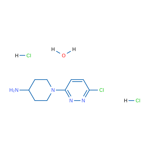 1-(6-Chloropyridazin-3-yl)piperidin-4-amine dihydrochloride hydrate 5g