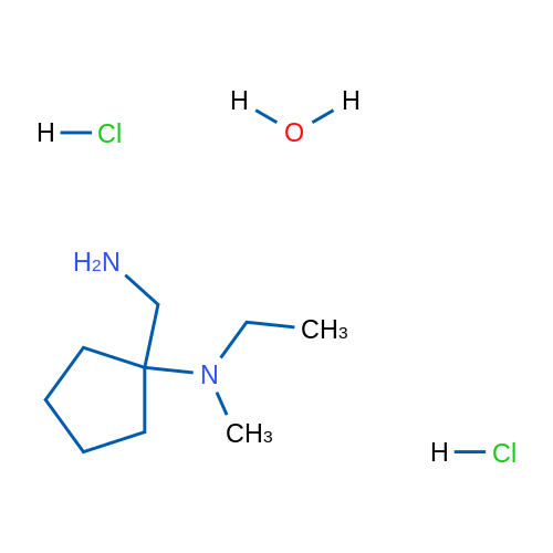 1-(Aminomethyl)-N-ethyl-N-methylcyclopentanamine dihydrochloride hydrate 5g