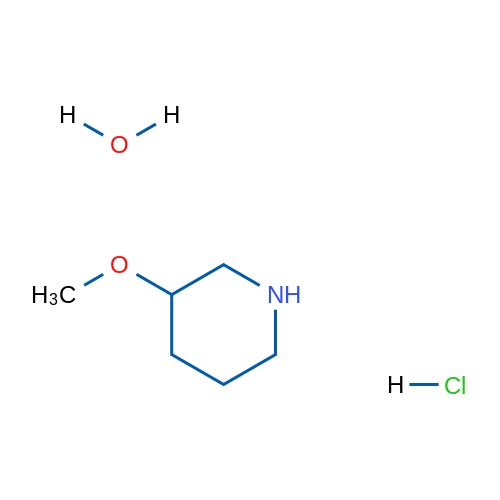 3-Methoxypiperidine hydrochloride hydrate 1g