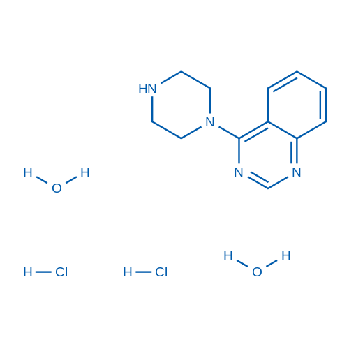 4-(Piperazin-1-yl)quinazoline dihydrochloride dihydrate 1g