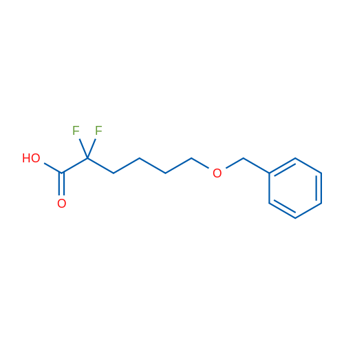6-(Benzyloxy)-2,2-difluorohexanoic acid 1g