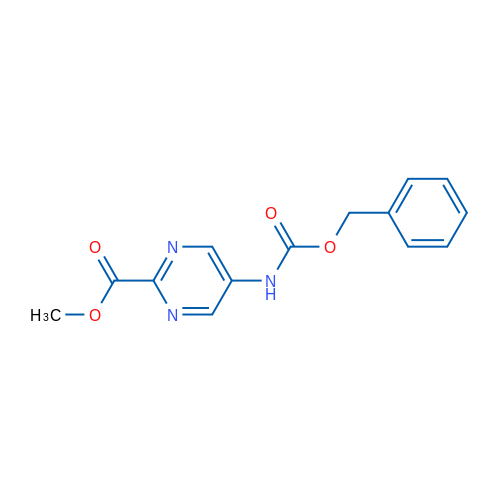 Methyl 5-(((benzyloxy)carbonyl)amino)pyrimidine-2-carboxylate 1g