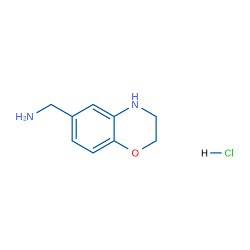 (3,4-Dihydro-2H-benzo[b][1,4]oxazin-6-yl)methanamine hydrochloride 1g