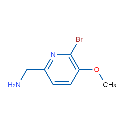 (6-Bromo-5-methoxypyridin-2-yl)methanamine 1g