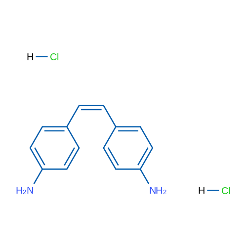 (Z)-4,4'-(Ethene-1,2-diyl)dianiline dihydrochloride 1g