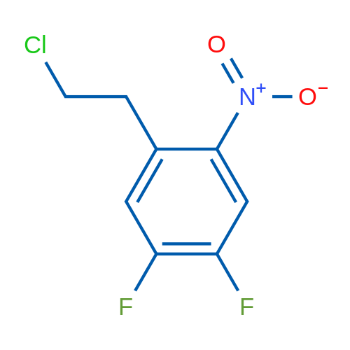 1-(2-Chloroethyl)-4,5-difluoro-2-nitrobenzene 1g