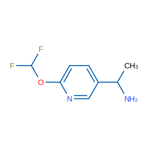 1-(6-(Difluoromethoxy)pyridin-3-yl)ethanamine 1g