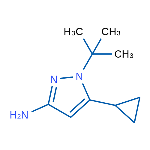 1-(tert-Butyl)-5-cyclopropyl-1H-pyrazol-3-amine 1g